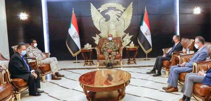 US Envoy Jeffrey Feltman intalks with military and civilian leaders in Sudan